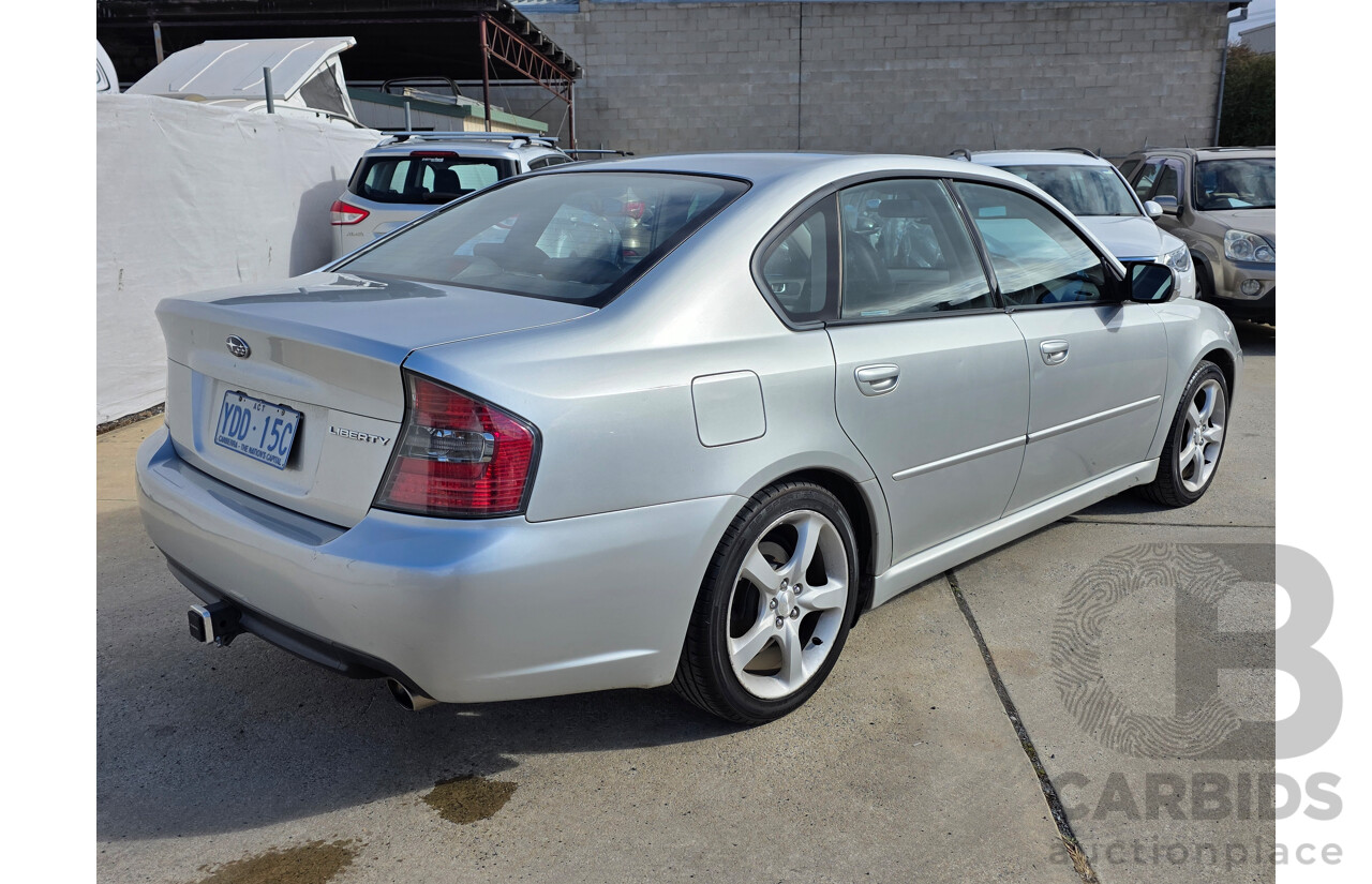 2/2004 Subaru Liberty 2.0i MY04 4d Sedan Silver 2.0L