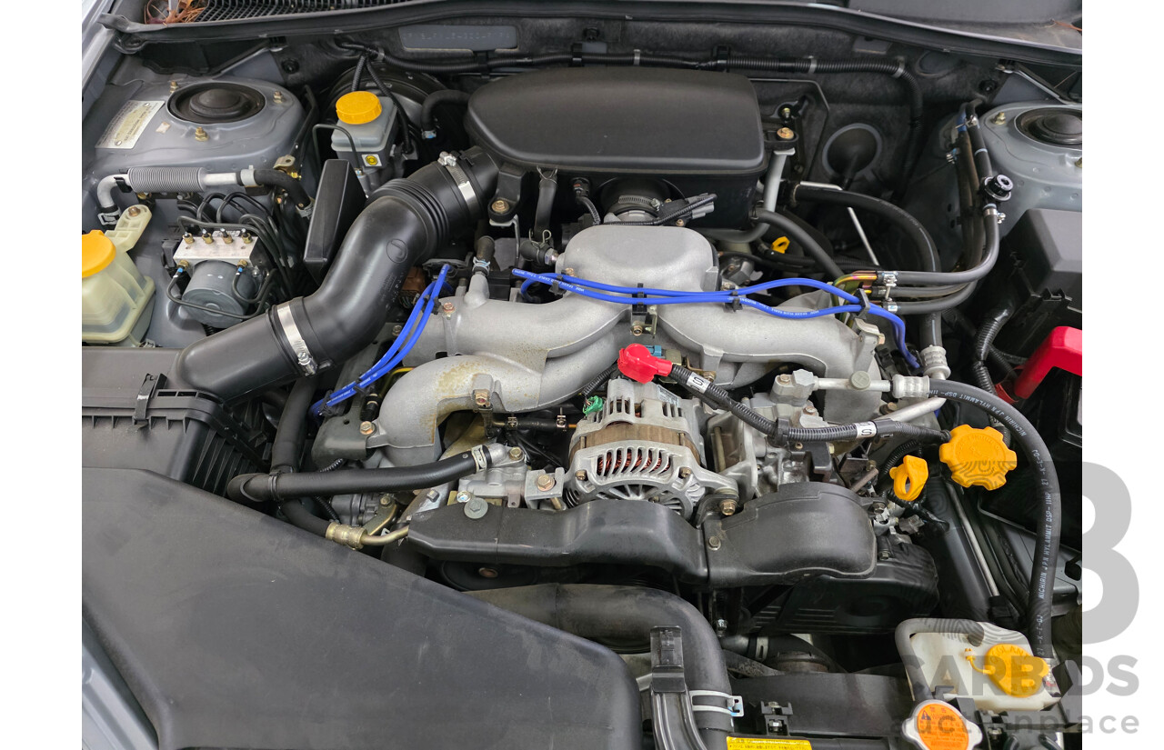 2/2004 Subaru Liberty 2.0i MY04 4d Sedan Silver 2.0L