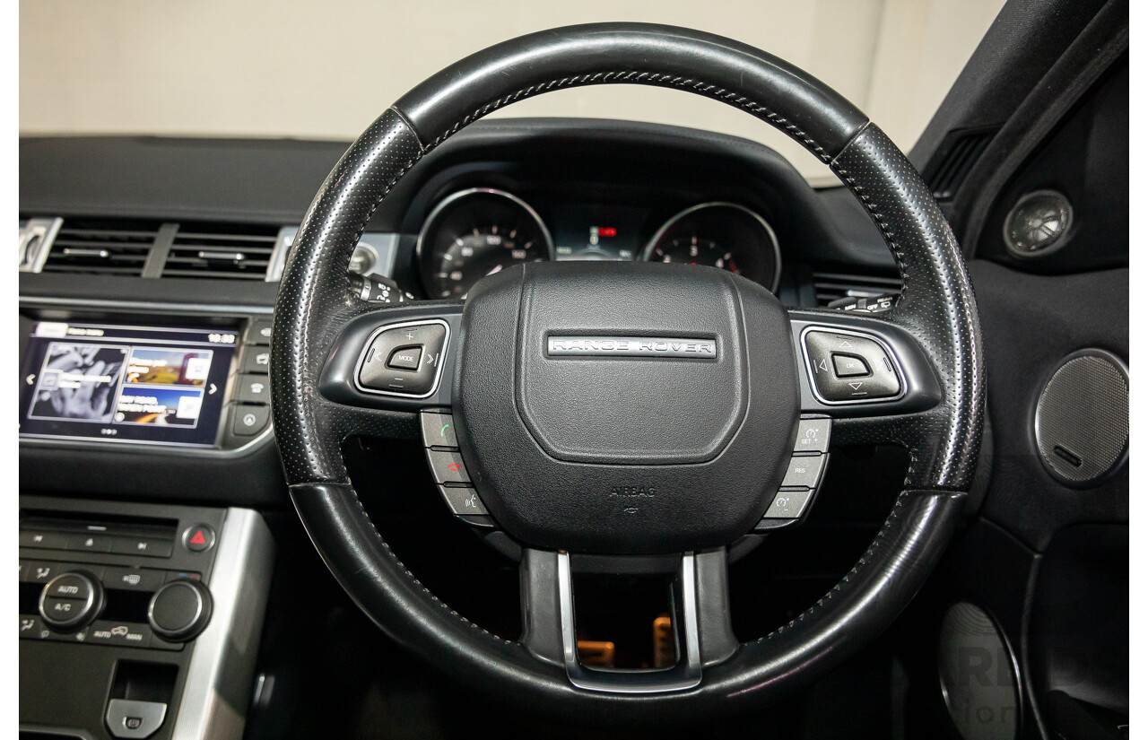 04/2016 Range Rover Evoque Td4 180 HSE Dynamic (AWD) LV MY16.5 5d Wagon Phoenix Orange Mica Metallic Turbo Diesel 2.0L