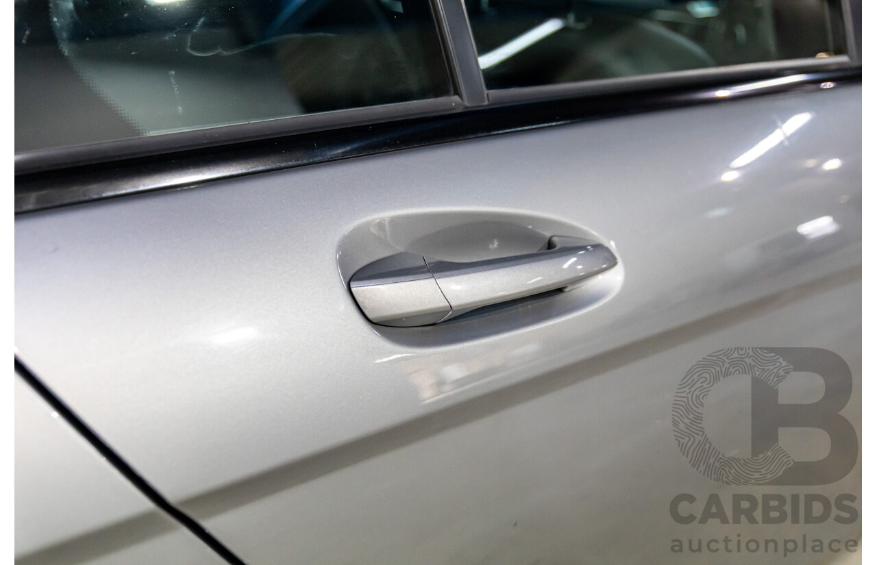 6/2011 Mercedes-Benz C200 CGI W204 MY10 4d Sedan Palladium Silver Turbo 1.8L