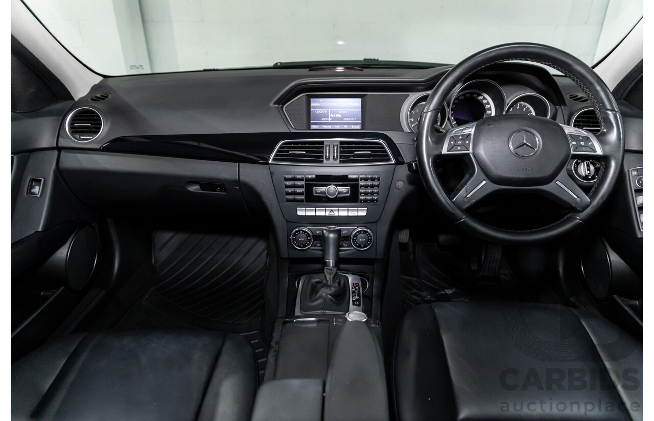 6/2011 Mercedes-Benz C200 CGI W204 MY10 4d Sedan Palladium Silver Turbo 1.8L
