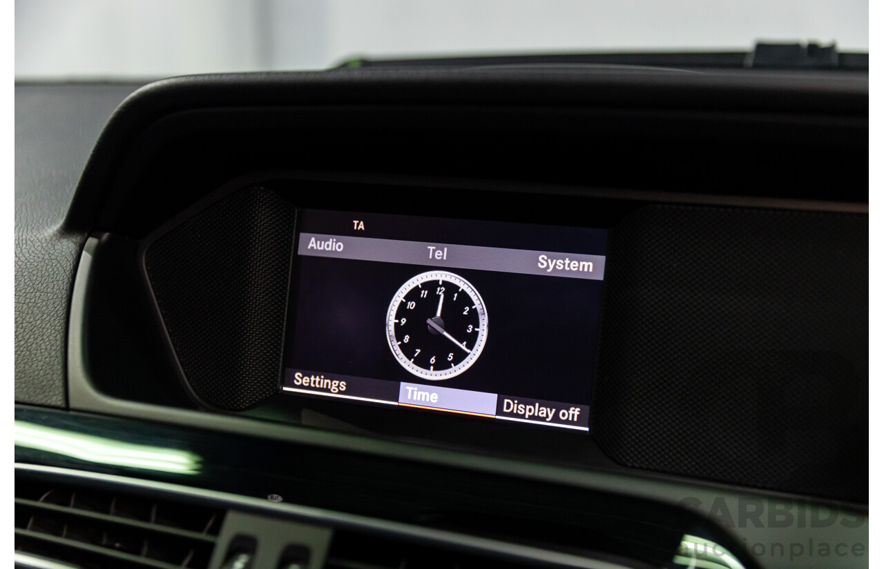 6/2011 Mercedes-Benz C200 CGI W204 MY10 4d Sedan Palladium Silver Turbo 1.8L
