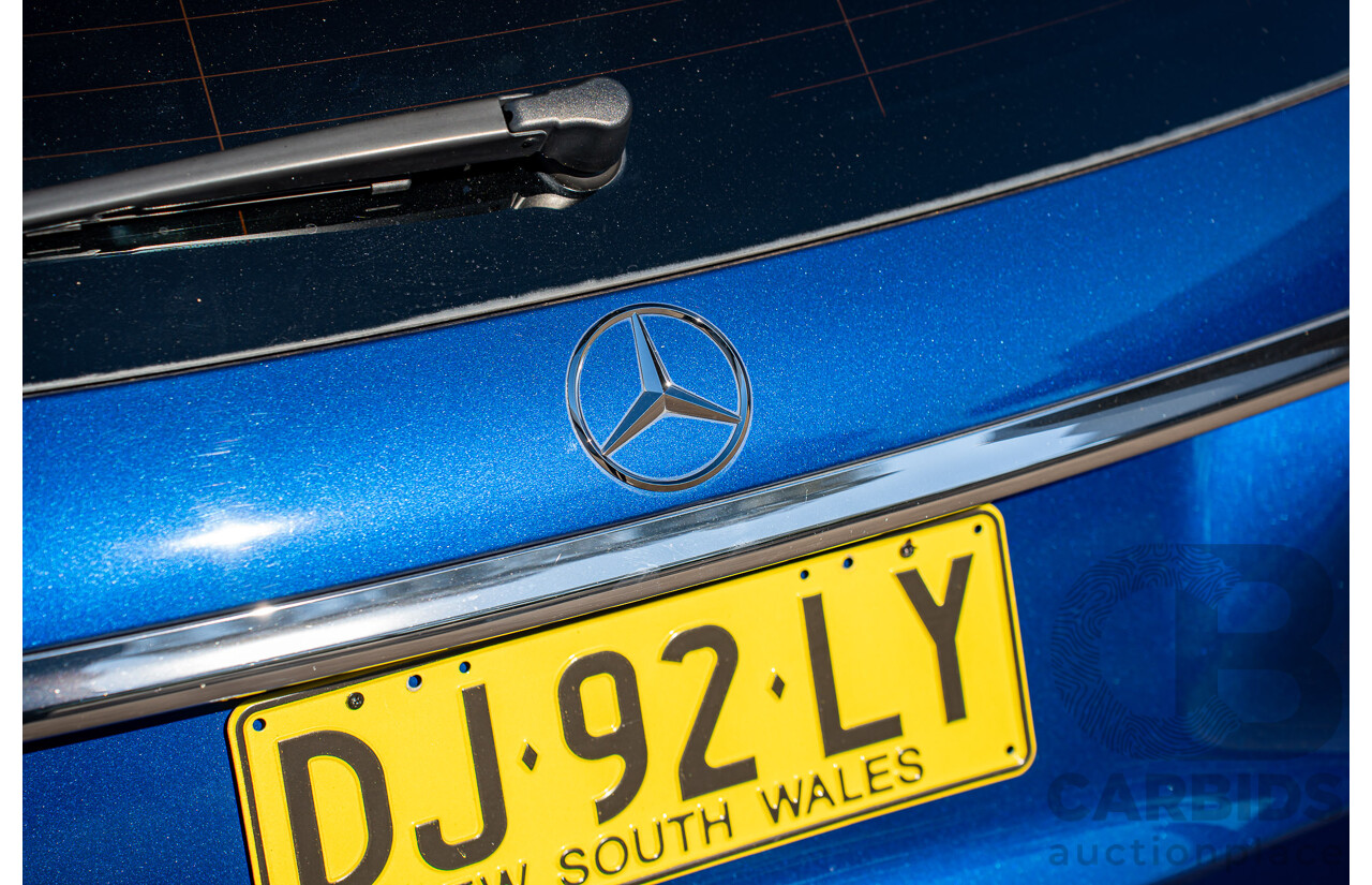 7/2015 Mercedes-Benz C63 AMG S 205 4d Wagon Brilliant Blue Metallic Twin Turbo V8 4.0L