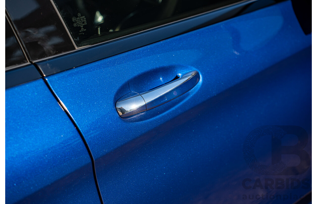 7/2015 Mercedes-Benz C63 AMG S 205 4d Wagon Brilliant Blue Metallic Twin Turbo V8 4.0L