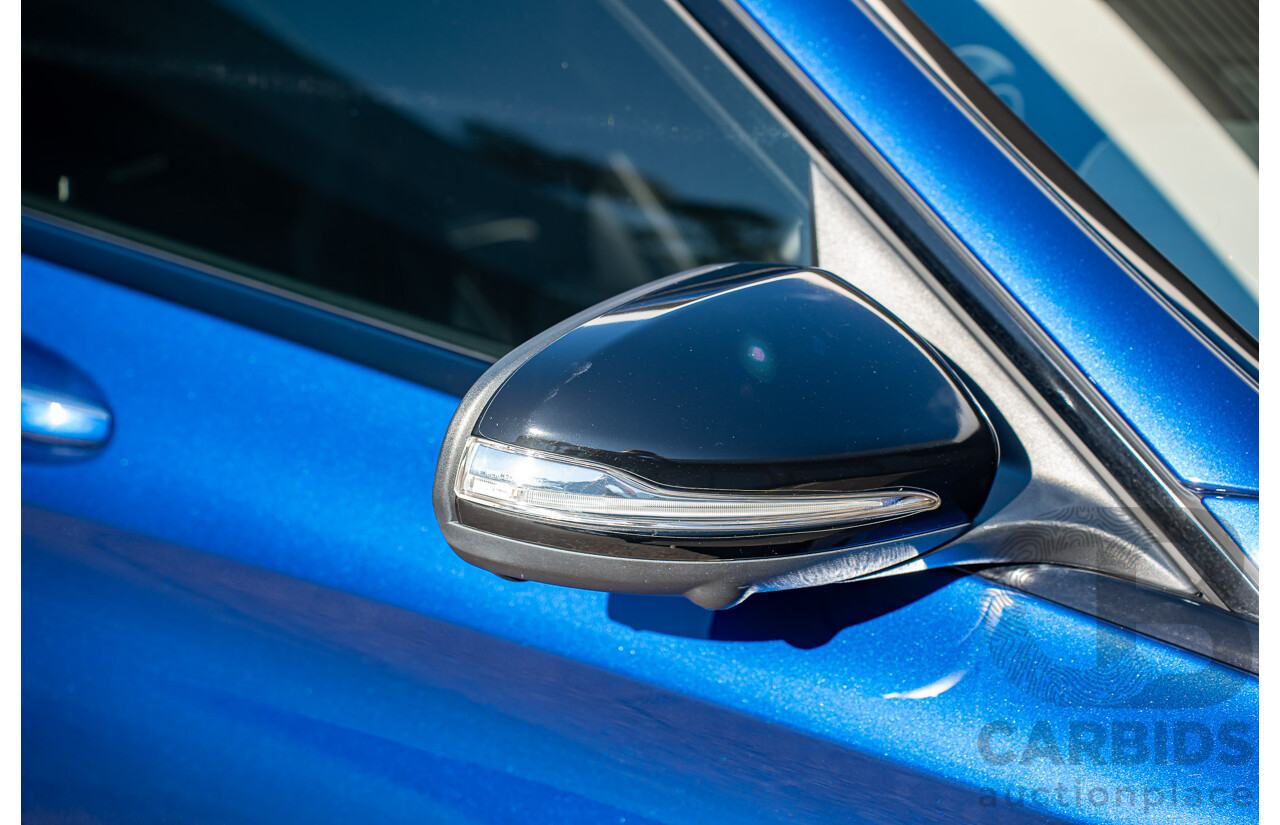 7/2015 Mercedes-Benz C63 AMG S 205 4d Wagon Brilliant Blue Metallic Twin Turbo V8 4.0L