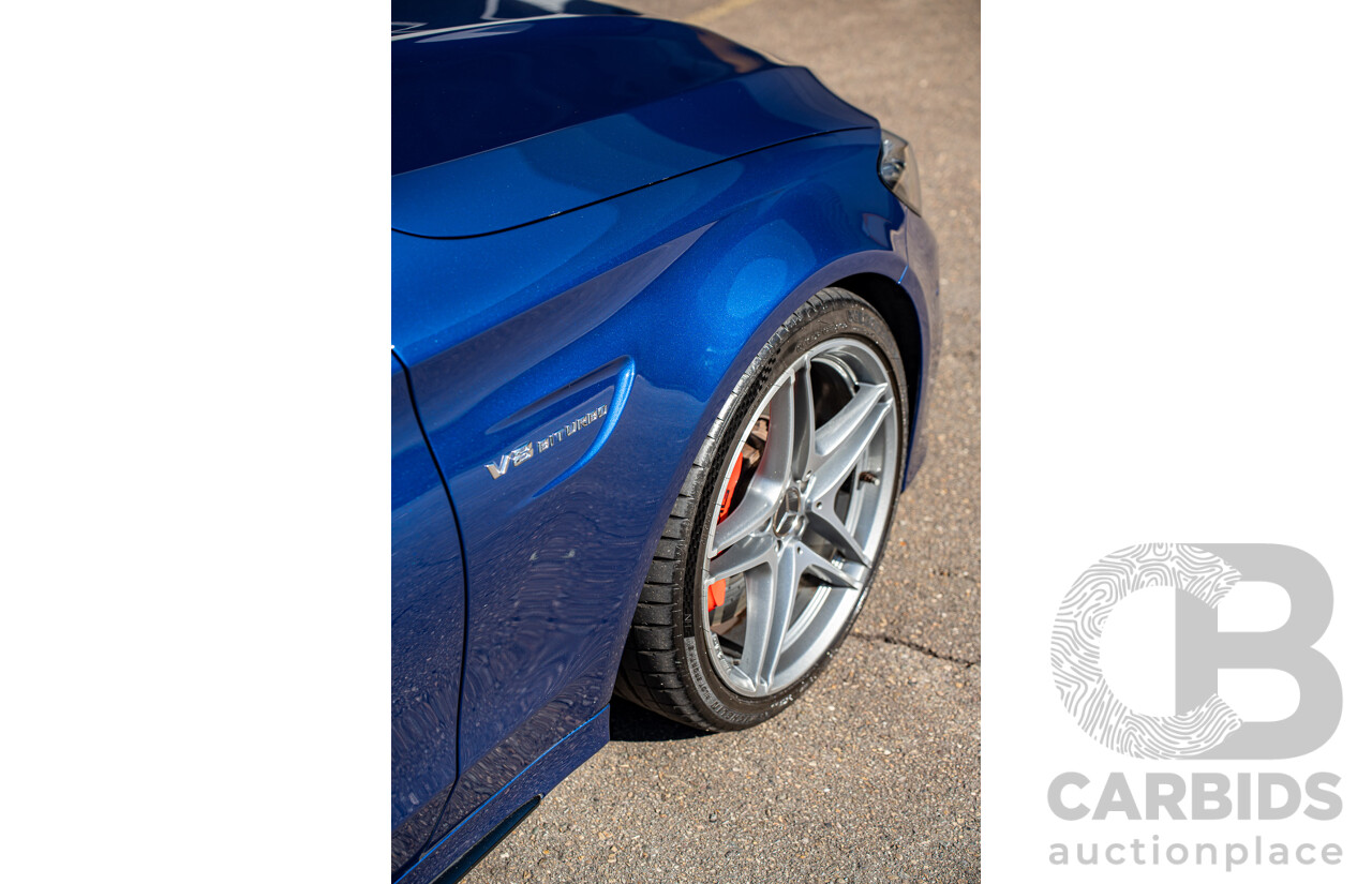 7/2015 Mercedes-Benz C63 AMG S 205 4d Wagon Brilliant Blue Metallic Twin Turbo V8 4.0L