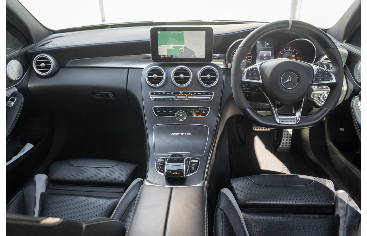 7/2015 Mercedes-Benz C63 AMG S 205 4d Wagon Brilliant Blue Metallic Twin Turbo V8 4.0L