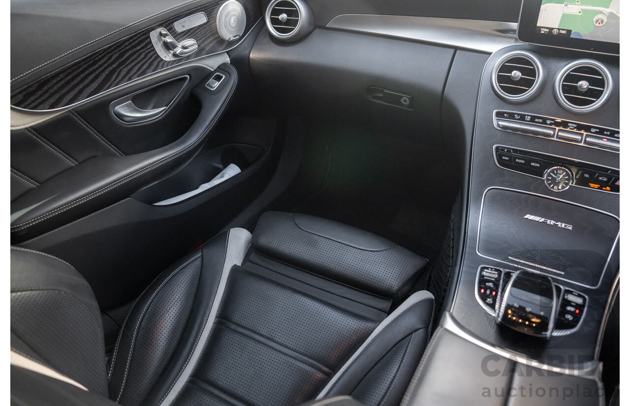 7/2015 Mercedes-Benz C63 AMG S 205 4d Wagon Brilliant Blue Metallic Twin Turbo V8 4.0L