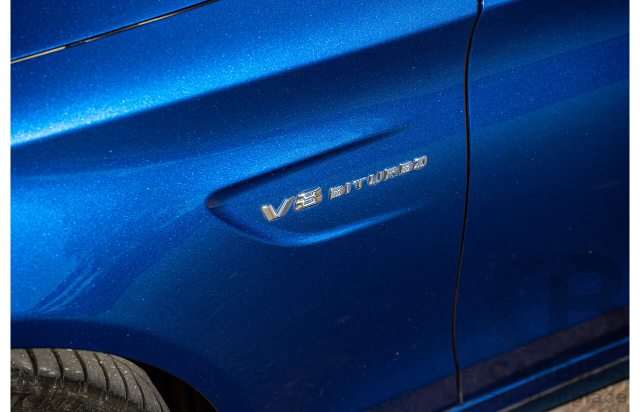 7/2015 Mercedes-Benz C63 AMG S 205 4d Wagon Brilliant Blue Metallic Twin Turbo V8 4.0L