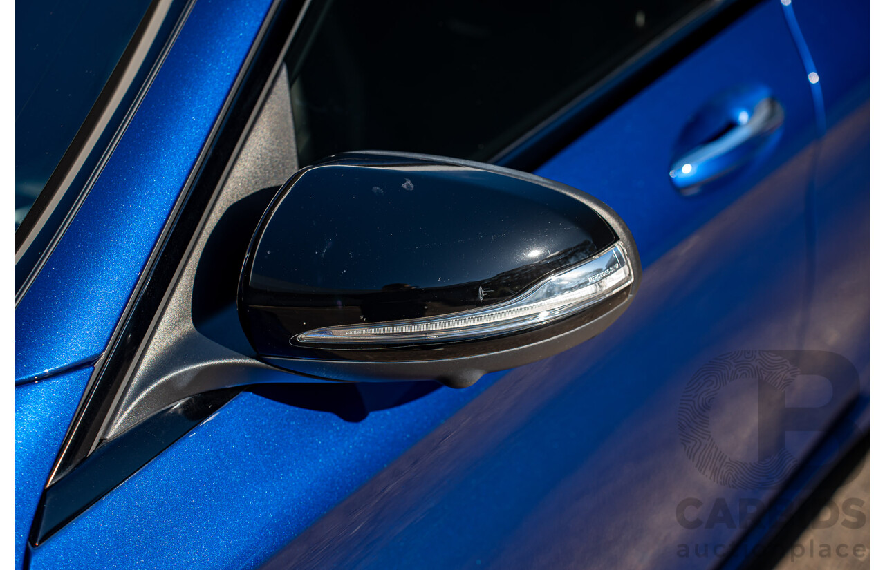 7/2015 Mercedes-Benz C63 AMG S 205 4d Wagon Brilliant Blue Metallic Twin Turbo V8 4.0L