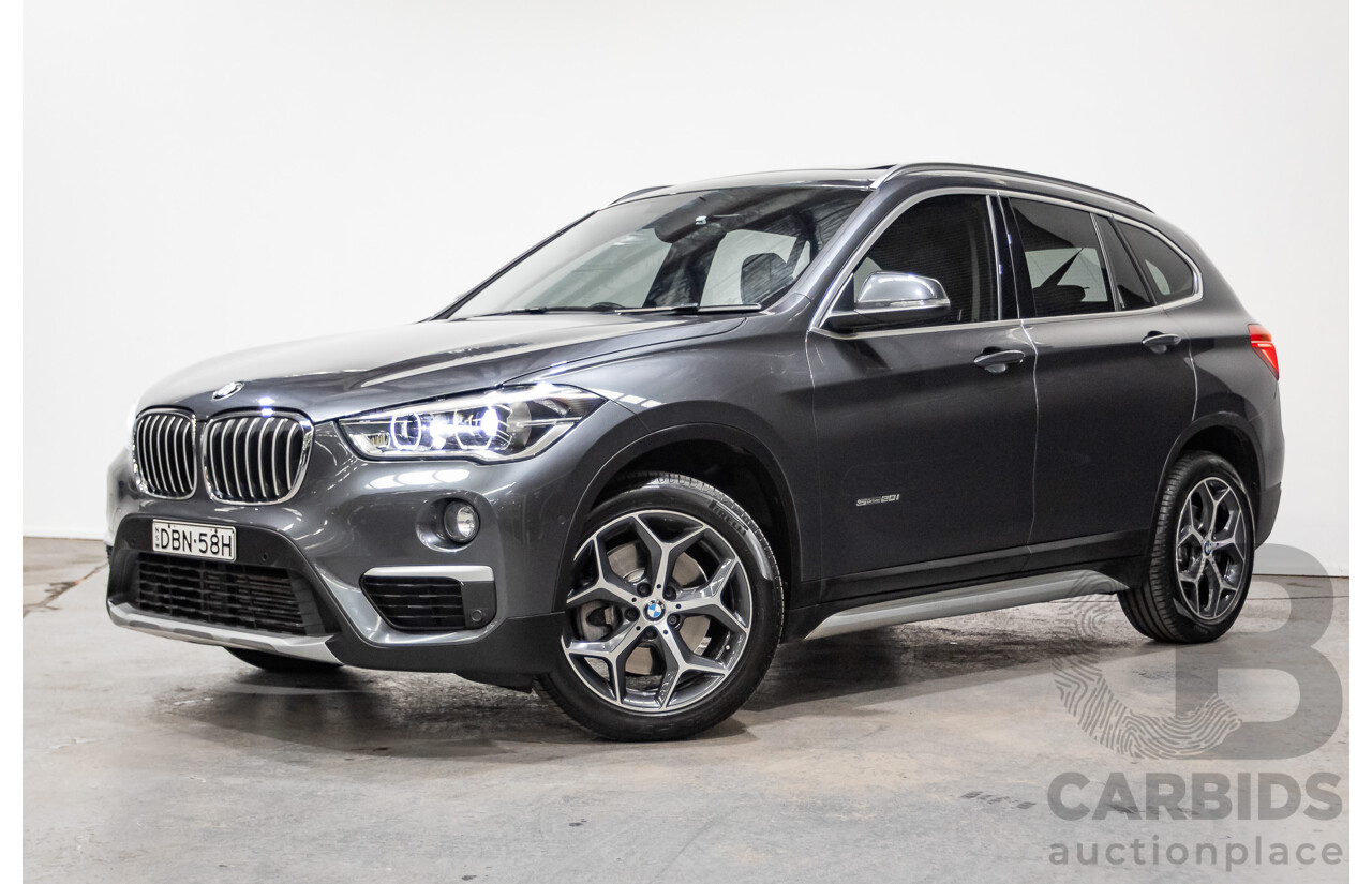 11/2015 BMW X1 Sdrive 20i F48 MY16 4d Wagon Mineral Grey Metallic Turbo 2.0L