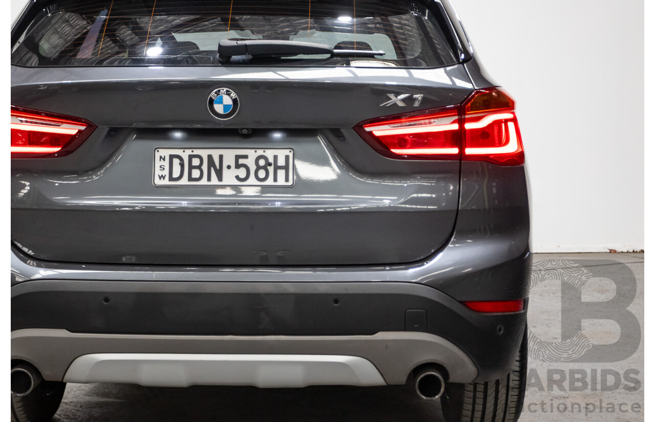 11/2015 BMW X1 Sdrive 20i F48 MY16 4d Wagon Mineral Grey Metallic Turbo 2.0L