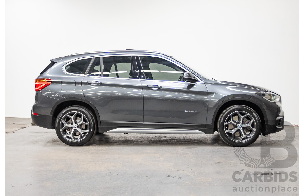11/2015 BMW X1 Sdrive 20i F48 MY16 4d Wagon Mineral Grey Metallic Turbo 2.0L