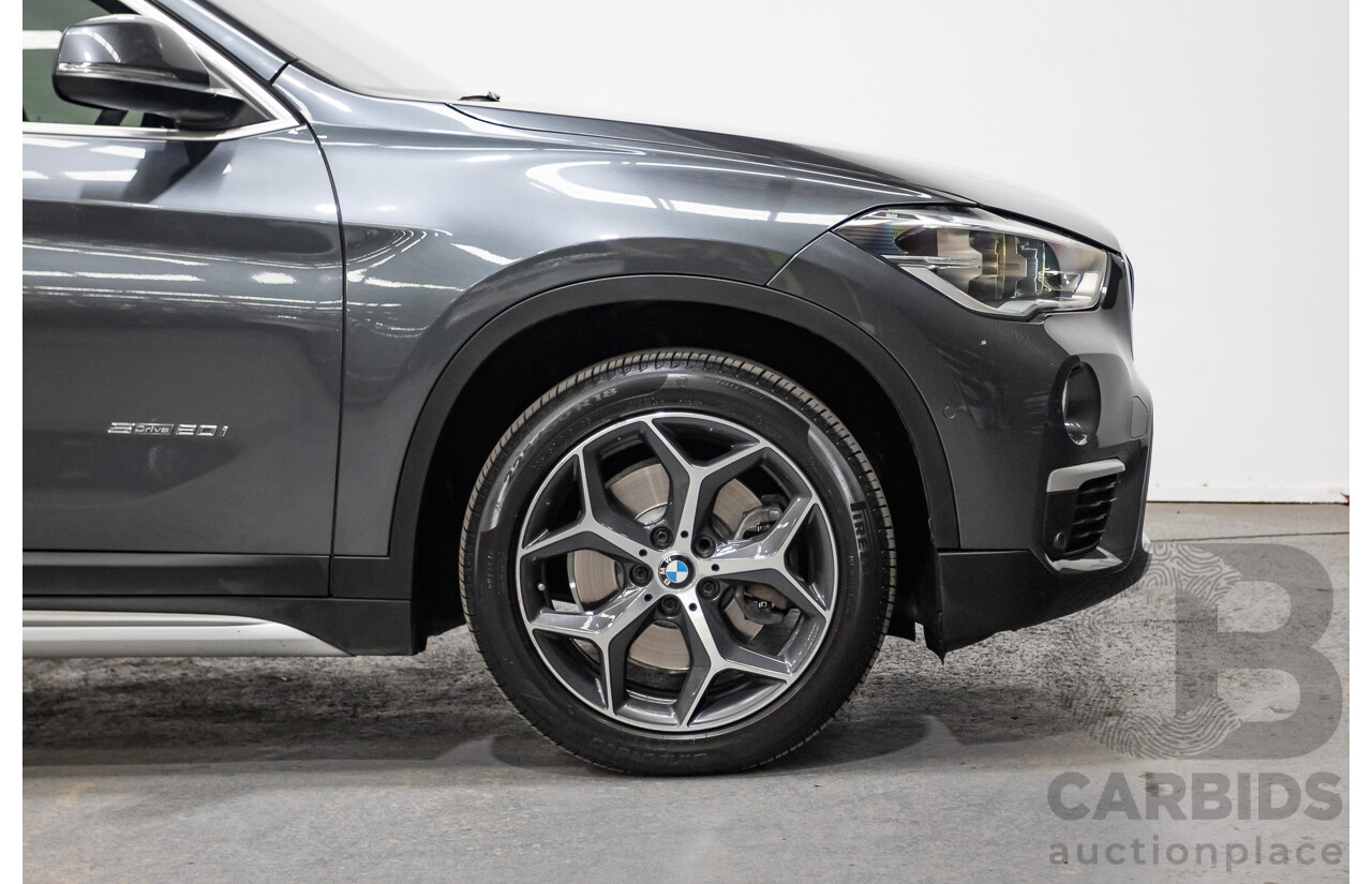 11/2015 BMW X1 Sdrive 20i F48 MY16 4d Wagon Mineral Grey Metallic Turbo 2.0L