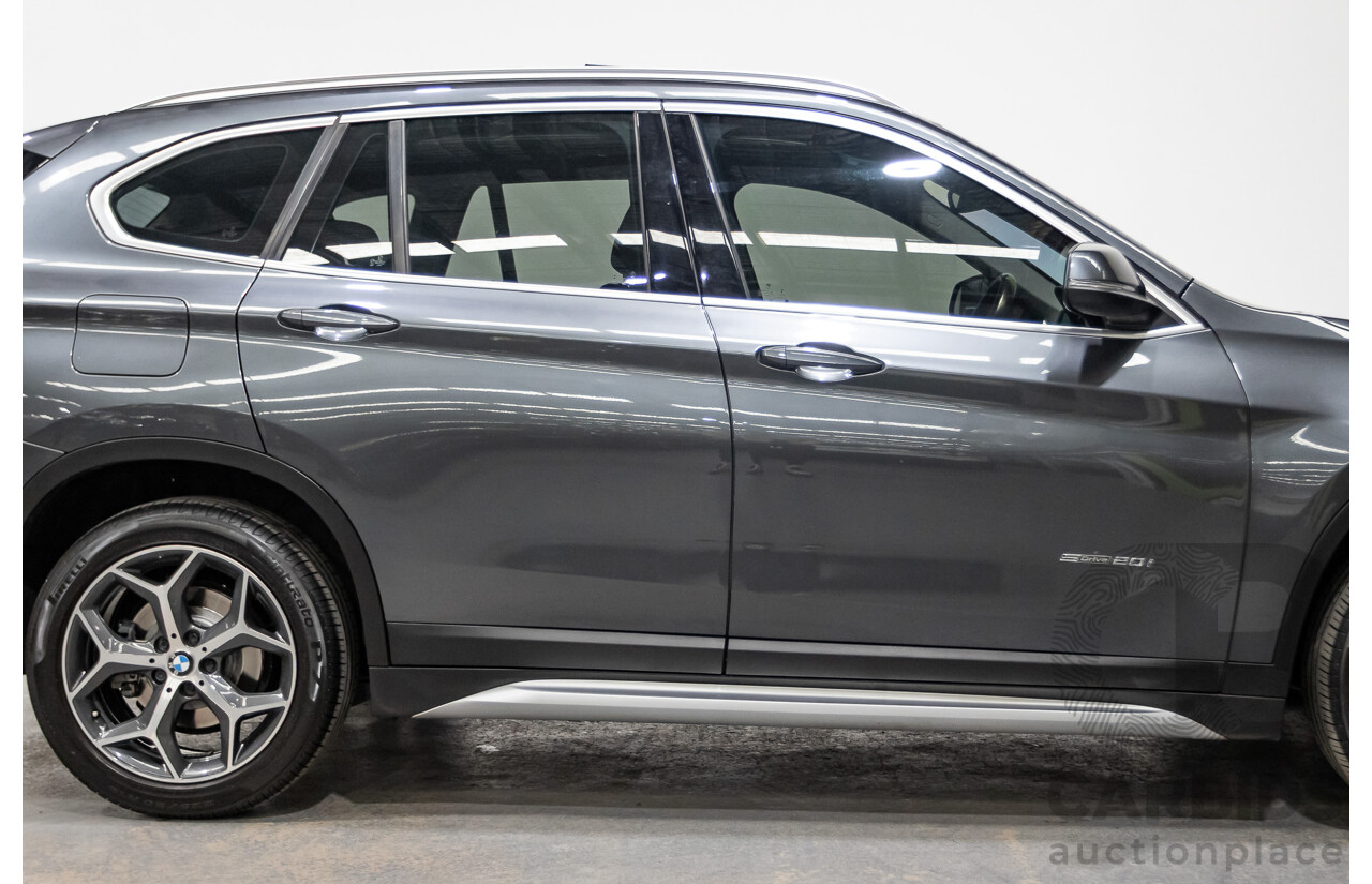 11/2015 BMW X1 Sdrive 20i F48 MY16 4d Wagon Mineral Grey Metallic Turbo 2.0L