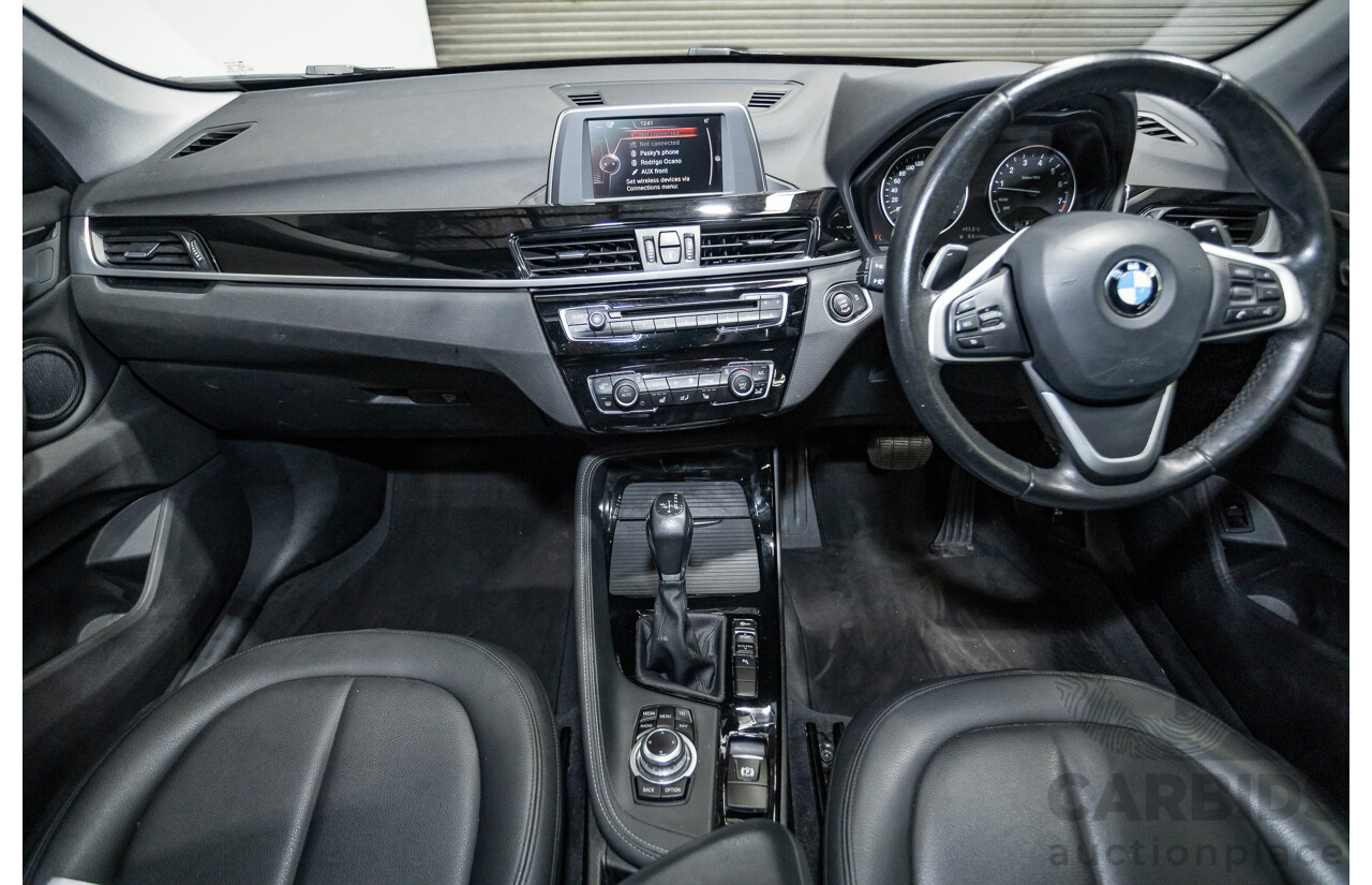 11/2015 BMW X1 Sdrive 20i F48 MY16 4d Wagon Mineral Grey Metallic Turbo 2.0L