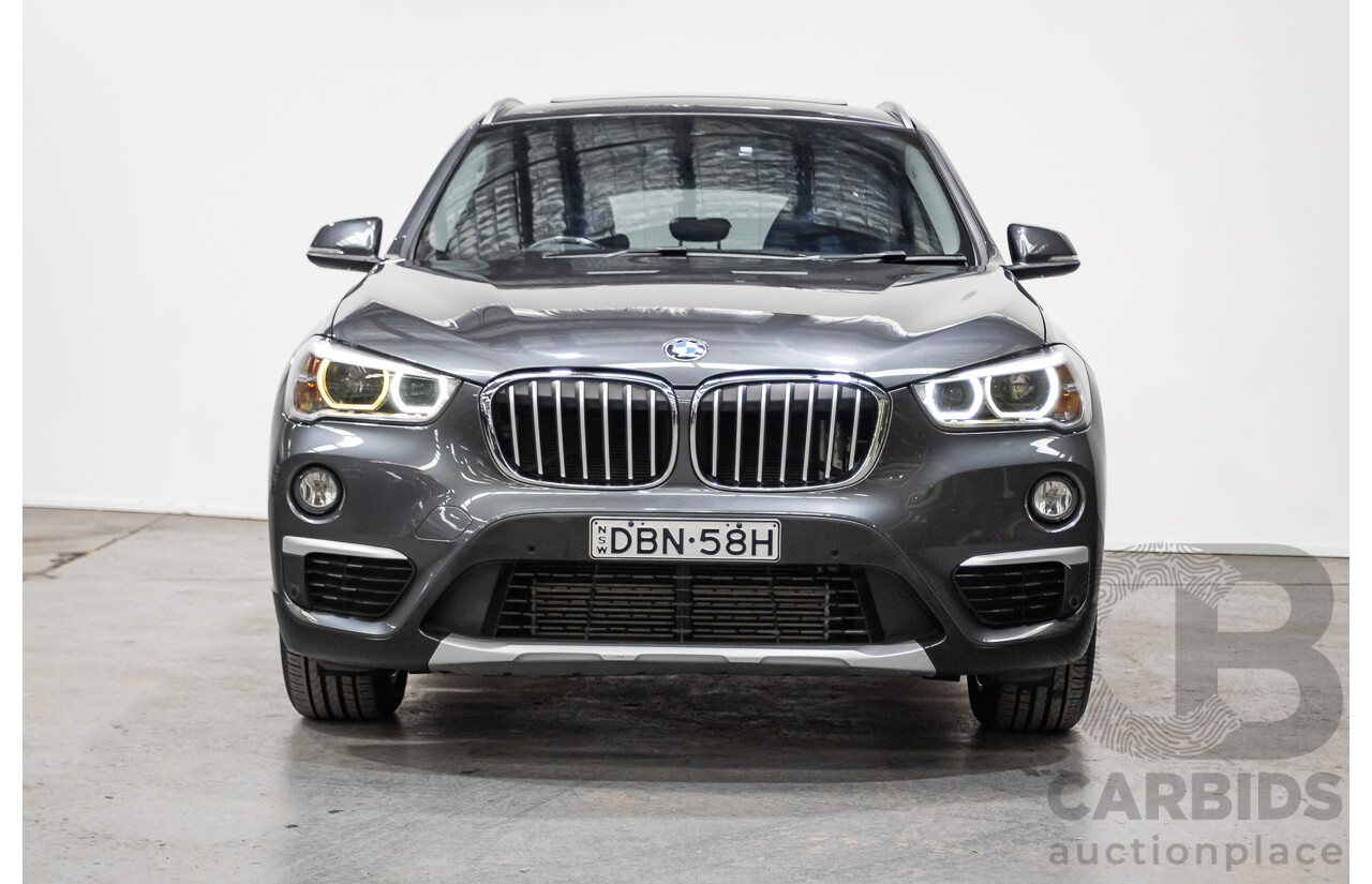 11/2015 BMW X1 Sdrive 20i F48 MY16 4d Wagon Mineral Grey Metallic Turbo 2.0L
