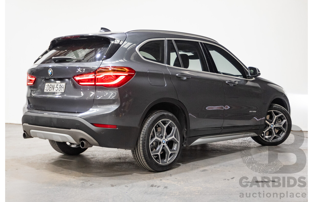 11/2015 BMW X1 Sdrive 20i F48 MY16 4d Wagon Mineral Grey Metallic Turbo 2.0L