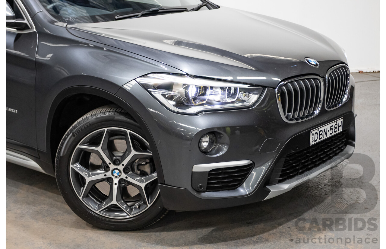 11/2015 BMW X1 Sdrive 20i F48 MY16 4d Wagon Mineral Grey Metallic Turbo 2.0L