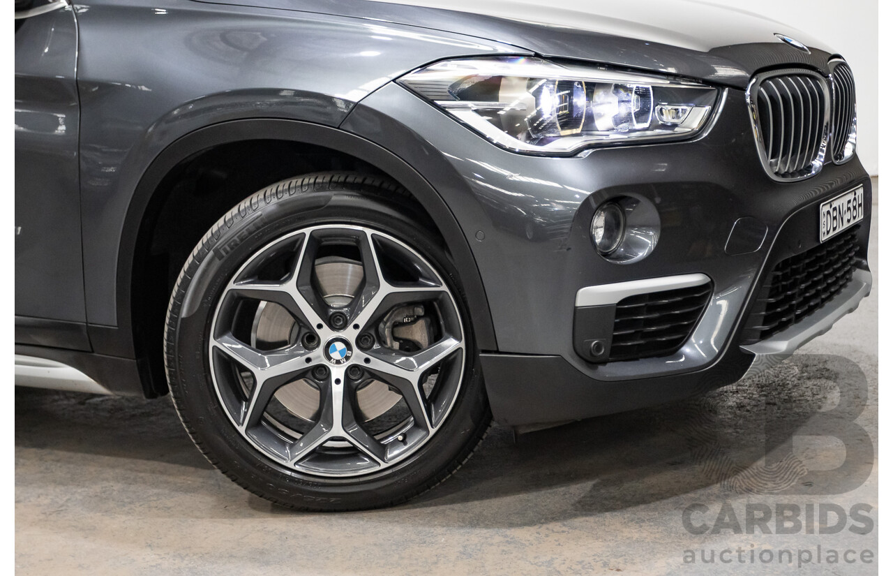 11/2015 BMW X1 Sdrive 20i F48 MY16 4d Wagon Mineral Grey Metallic Turbo 2.0L