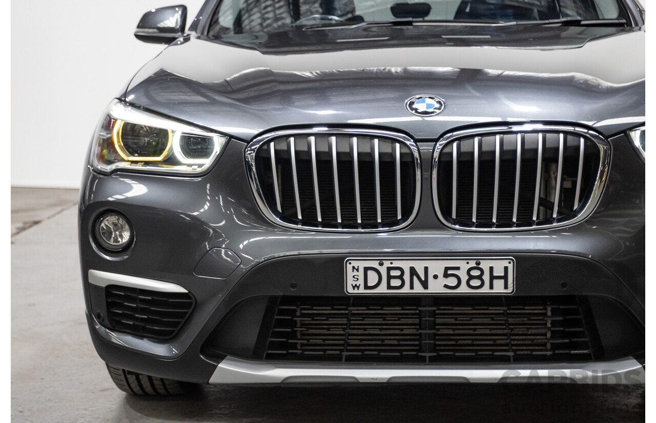 11/2015 BMW X1 Sdrive 20i F48 MY16 4d Wagon Mineral Grey Metallic Turbo 2.0L