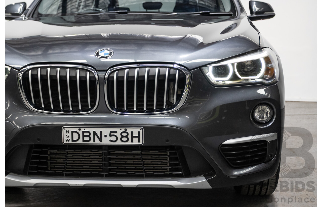 11/2015 BMW X1 Sdrive 20i F48 MY16 4d Wagon Mineral Grey Metallic Turbo 2.0L