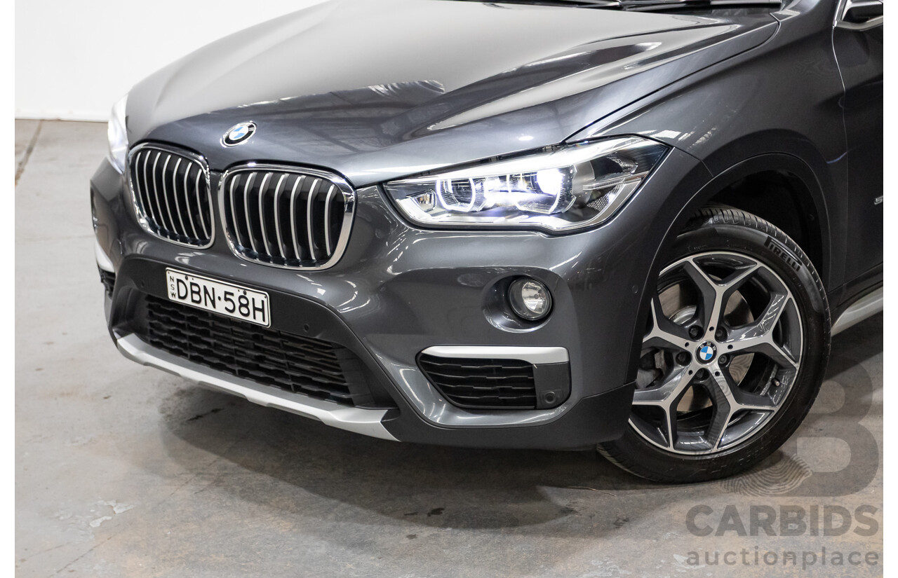 11/2015 BMW X1 Sdrive 20i F48 MY16 4d Wagon Mineral Grey Metallic Turbo 2.0L