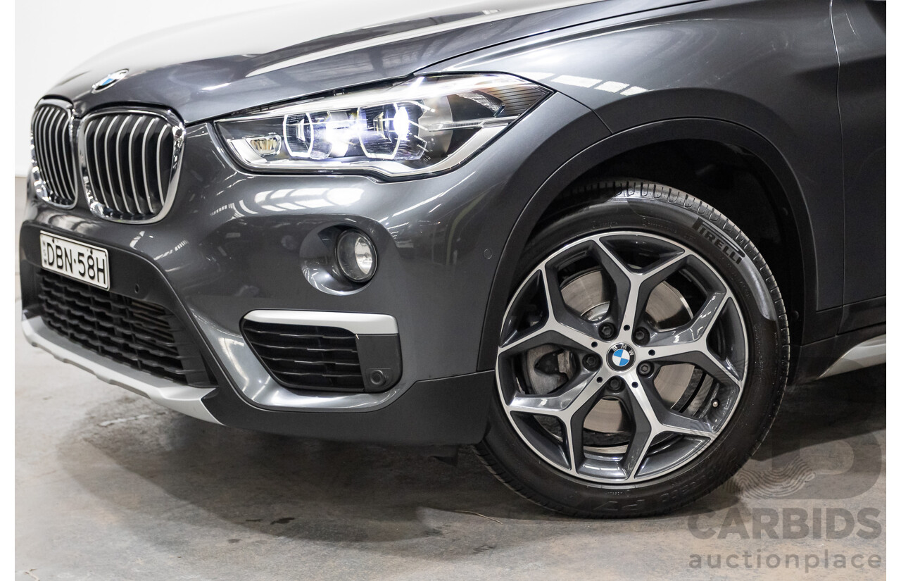 11/2015 BMW X1 Sdrive 20i F48 MY16 4d Wagon Mineral Grey Metallic Turbo 2.0L
