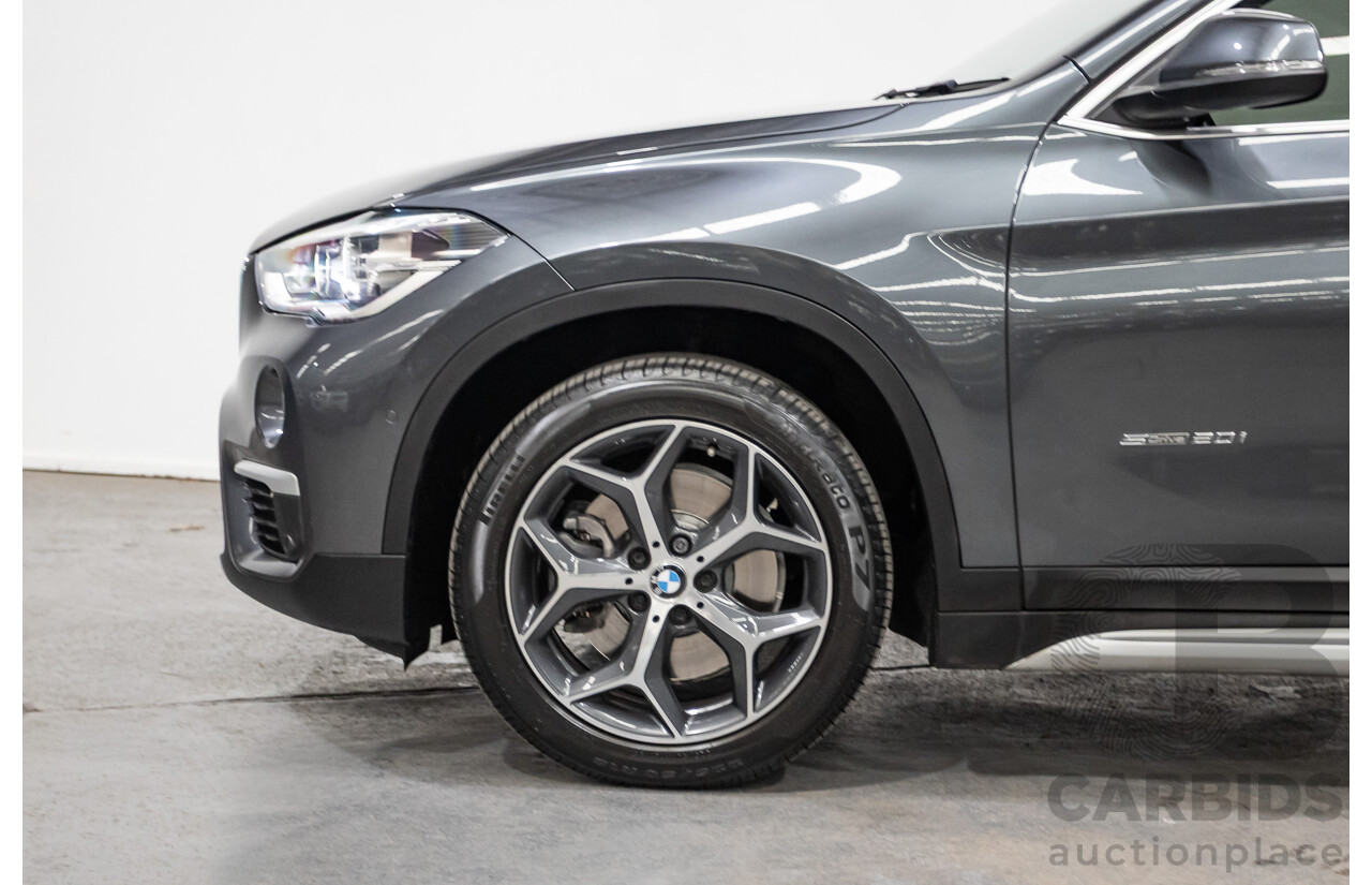 11/2015 BMW X1 Sdrive 20i F48 MY16 4d Wagon Mineral Grey Metallic Turbo 2.0L