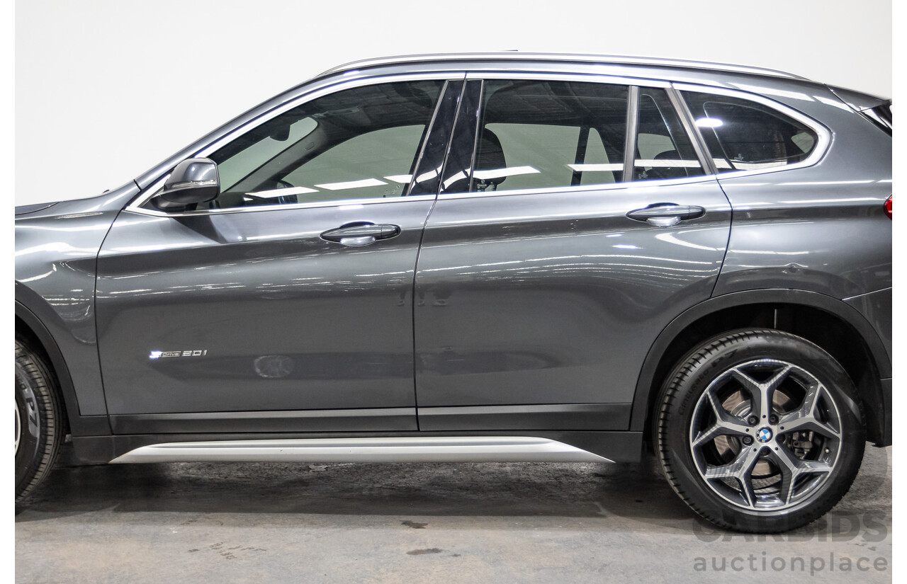 11/2015 BMW X1 Sdrive 20i F48 MY16 4d Wagon Mineral Grey Metallic Turbo 2.0L
