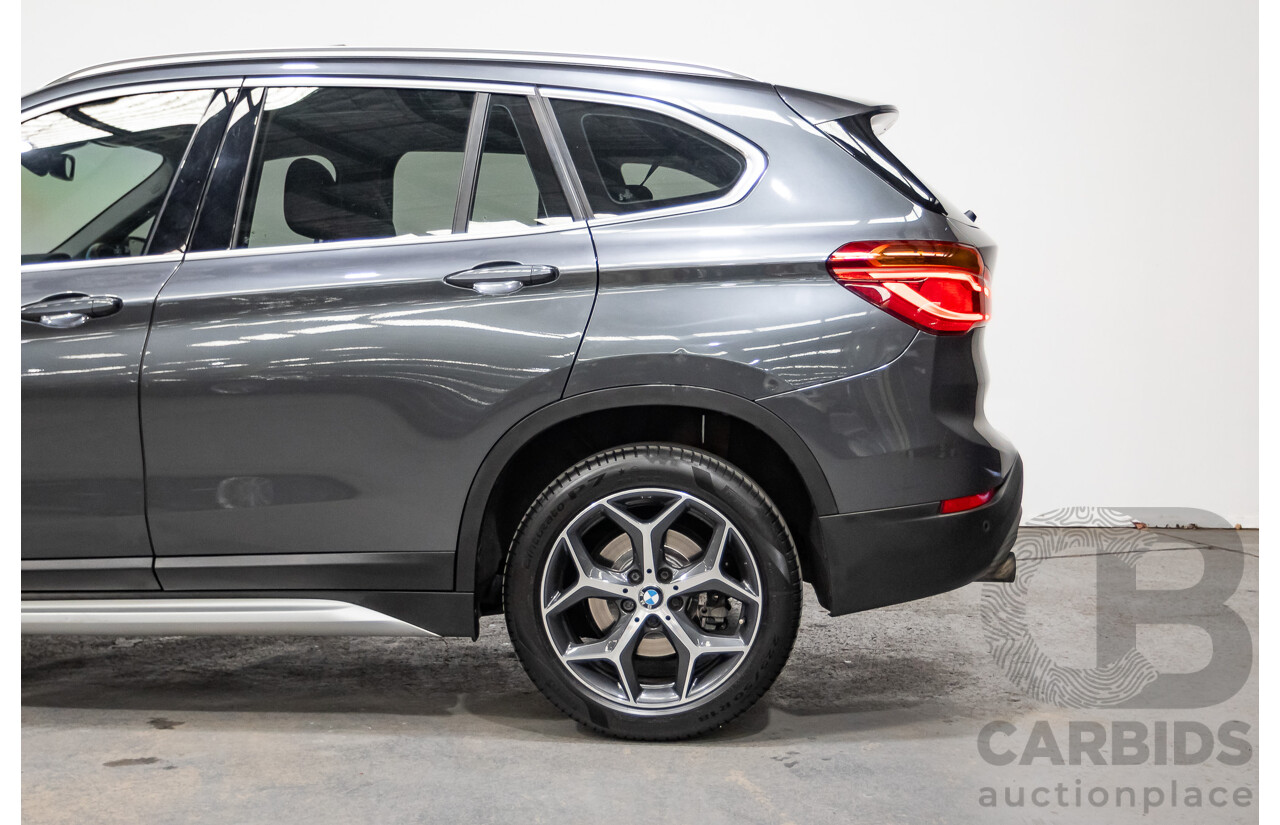 11/2015 BMW X1 Sdrive 20i F48 MY16 4d Wagon Mineral Grey Metallic Turbo 2.0L