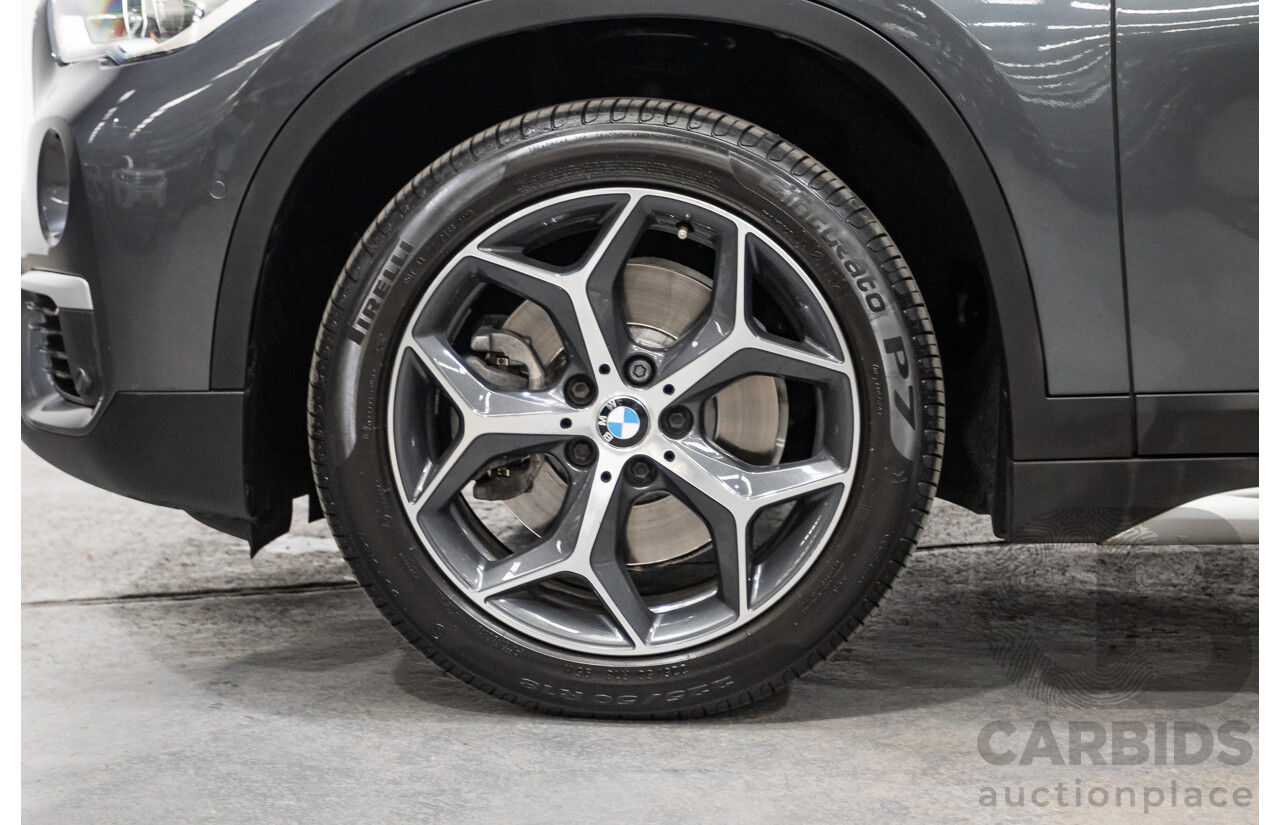 11/2015 BMW X1 Sdrive 20i F48 MY16 4d Wagon Mineral Grey Metallic Turbo 2.0L