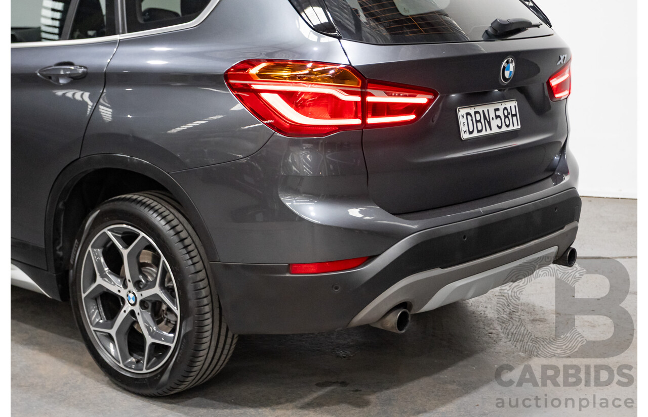 11/2015 BMW X1 Sdrive 20i F48 MY16 4d Wagon Mineral Grey Metallic Turbo 2.0L