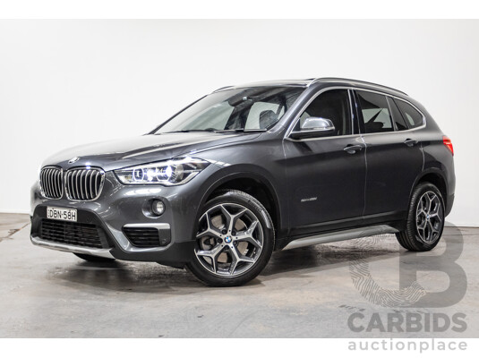 11/2015 BMW X1 Sdrive 20i F48 MY16 4d Wagon Mineral Grey Metallic Turbo 2.0L