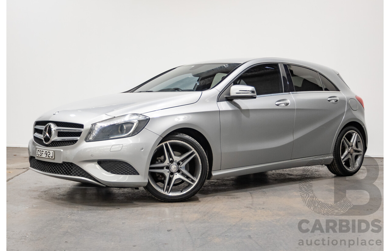 3/2014 Mercedes-Benz A200 CDI 176 MY14 5d Hatchback Polar Silver Metallic Turbo Diesel 2.1L