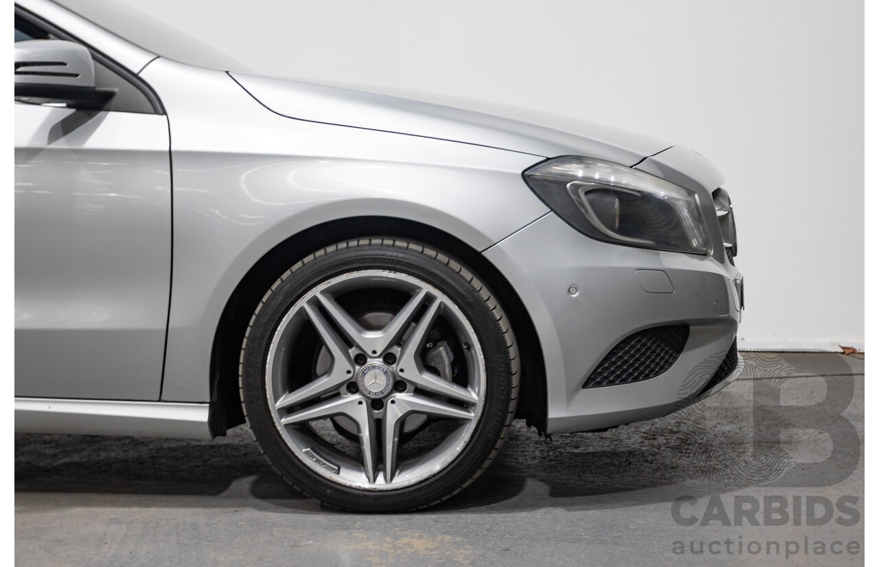 3/2014 Mercedes-Benz A200 CDI 176 MY14 5d Hatchback Polar Silver Metallic Turbo Diesel 2.1L