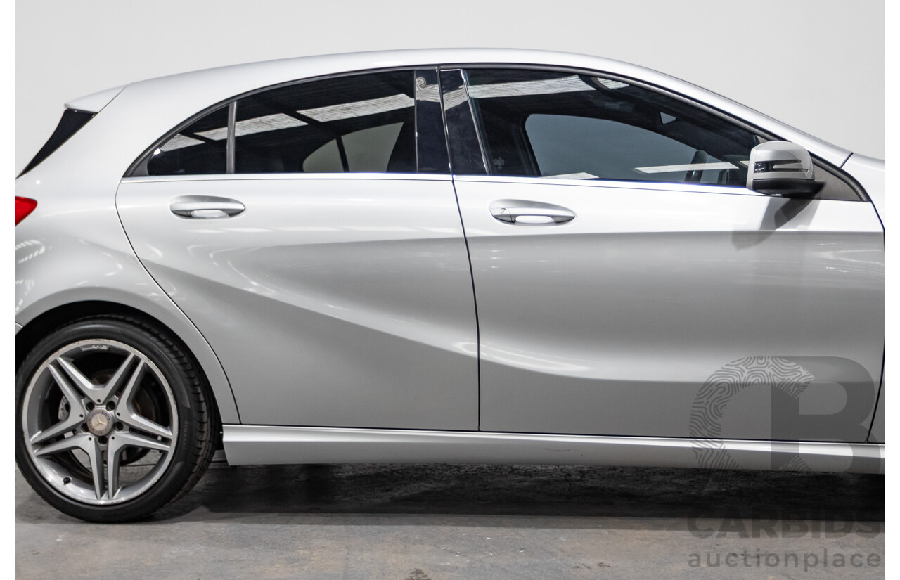 3/2014 Mercedes-Benz A200 CDI 176 MY14 5d Hatchback Polar Silver Metallic Turbo Diesel 2.1L