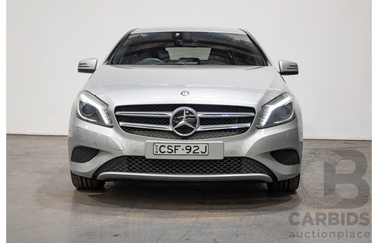 3/2014 Mercedes-Benz A200 CDI 176 MY14 5d Hatchback Polar Silver Metallic Turbo Diesel 2.1L