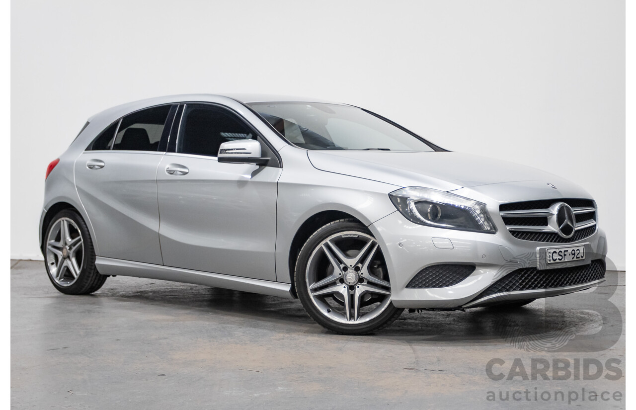 3/2014 Mercedes-Benz A200 CDI 176 MY14 5d Hatchback Polar Silver Metallic Turbo Diesel 2.1L