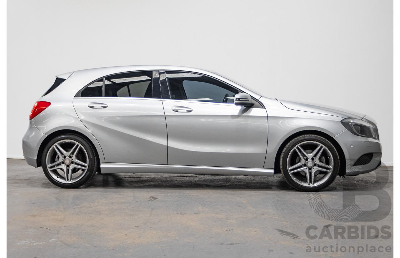 3/2014 Mercedes-Benz A200 CDI 176 MY14 5d Hatchback Polar Silver Metallic Turbo Diesel 2.1L