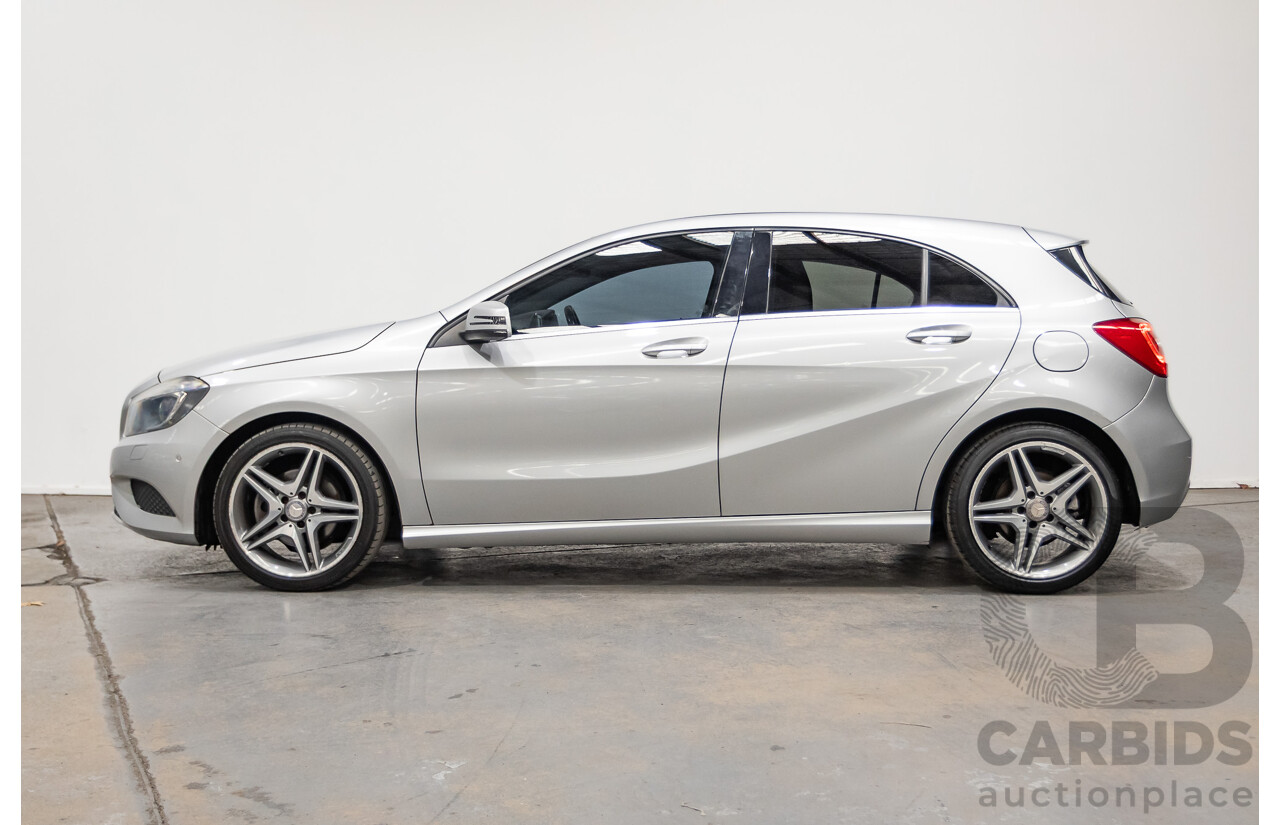 3/2014 Mercedes-Benz A200 CDI 176 MY14 5d Hatchback Polar Silver Metallic Turbo Diesel 2.1L