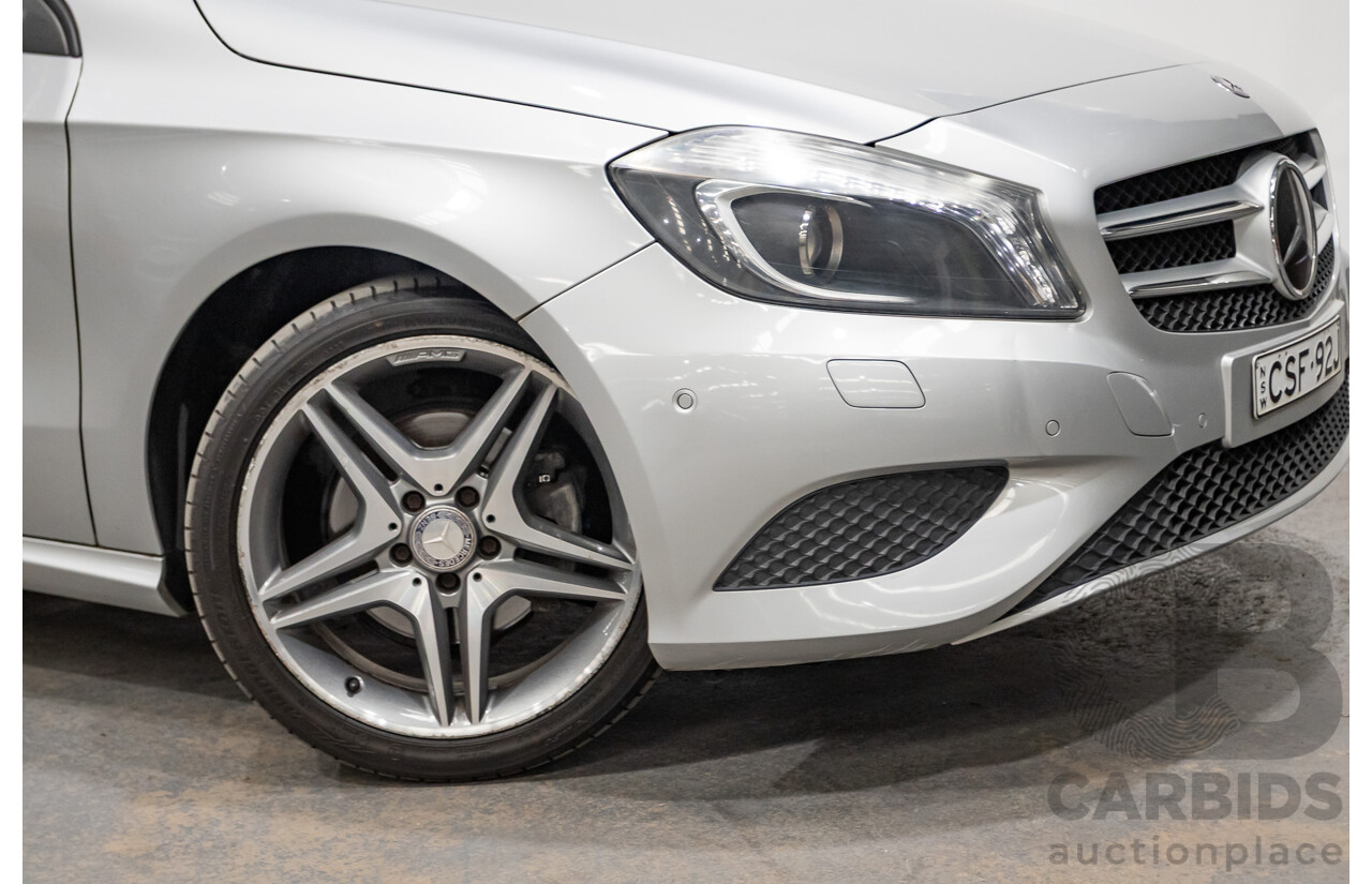 3/2014 Mercedes-Benz A200 CDI 176 MY14 5d Hatchback Polar Silver Metallic Turbo Diesel 2.1L