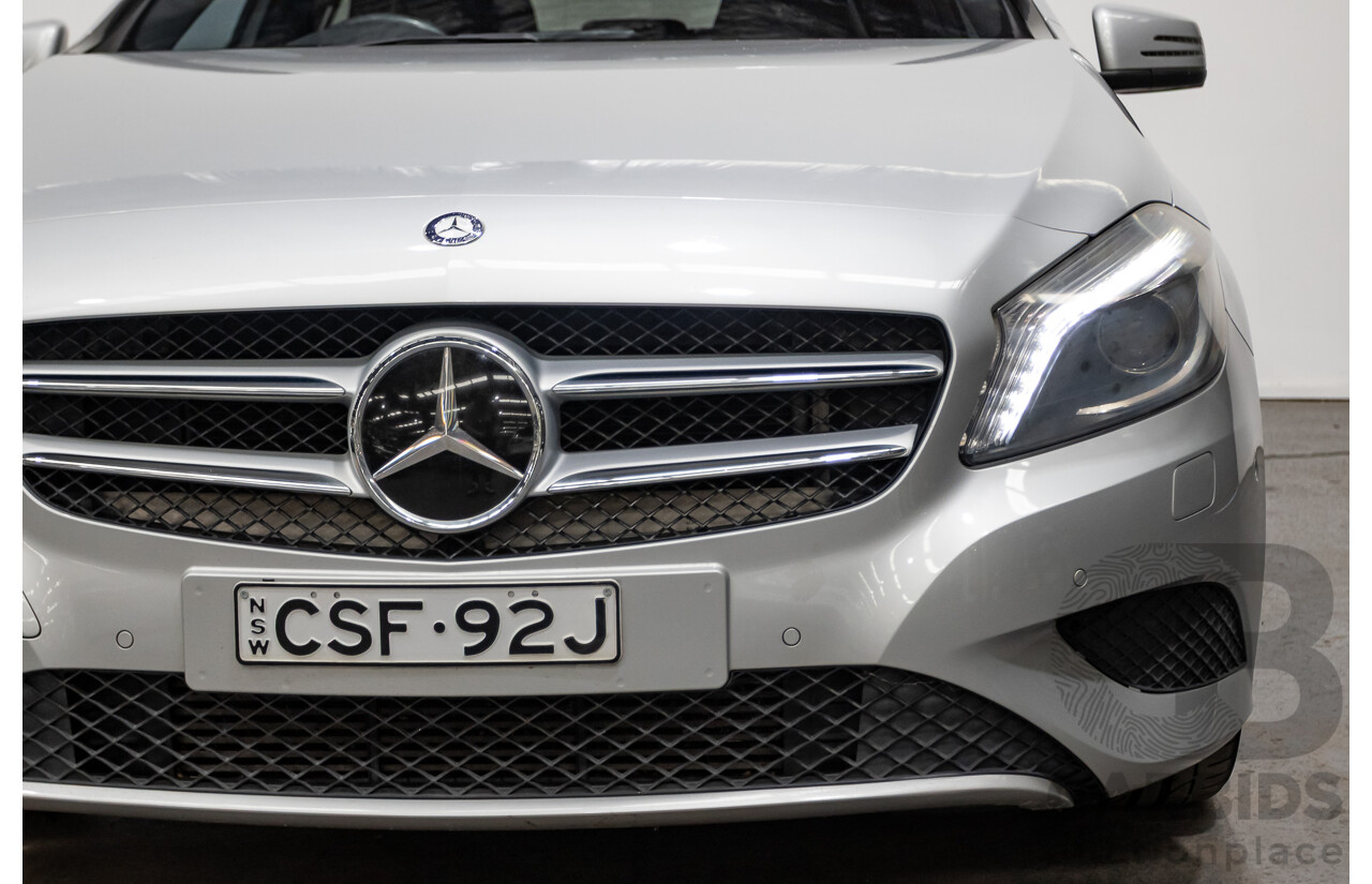 3/2014 Mercedes-Benz A200 CDI 176 MY14 5d Hatchback Polar Silver Metallic Turbo Diesel 2.1L