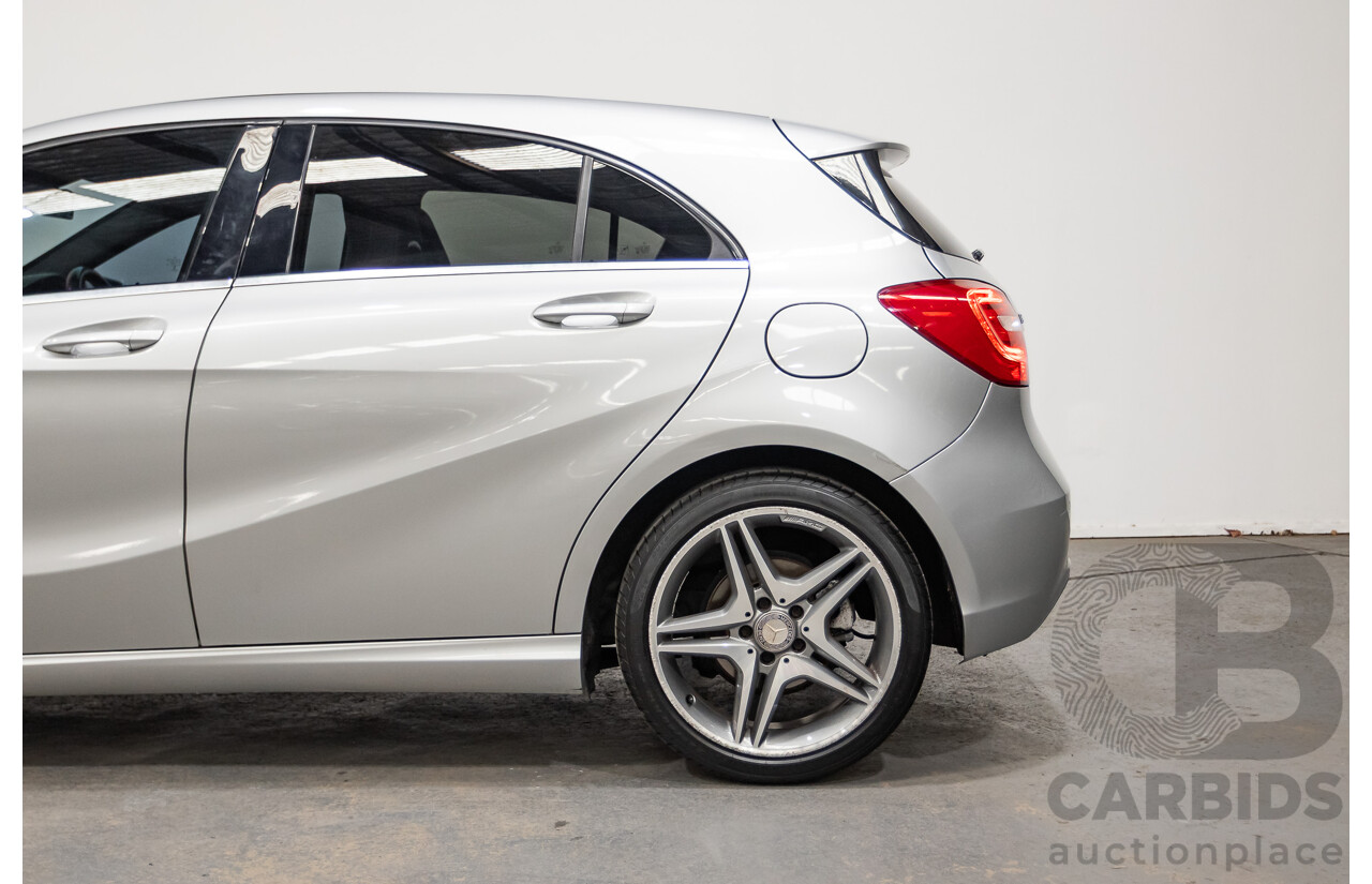 3/2014 Mercedes-Benz A200 CDI 176 MY14 5d Hatchback Polar Silver Metallic Turbo Diesel 2.1L