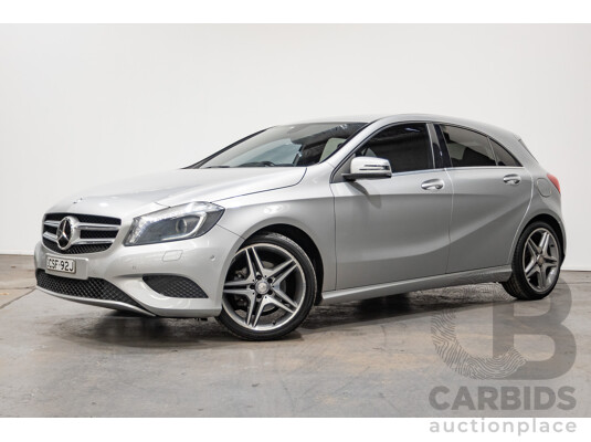 3/2014 Mercedes-Benz A200 CDI 176 MY14 5d Hatchback Polar Silver Metallic Turbo Diesel 2.1L