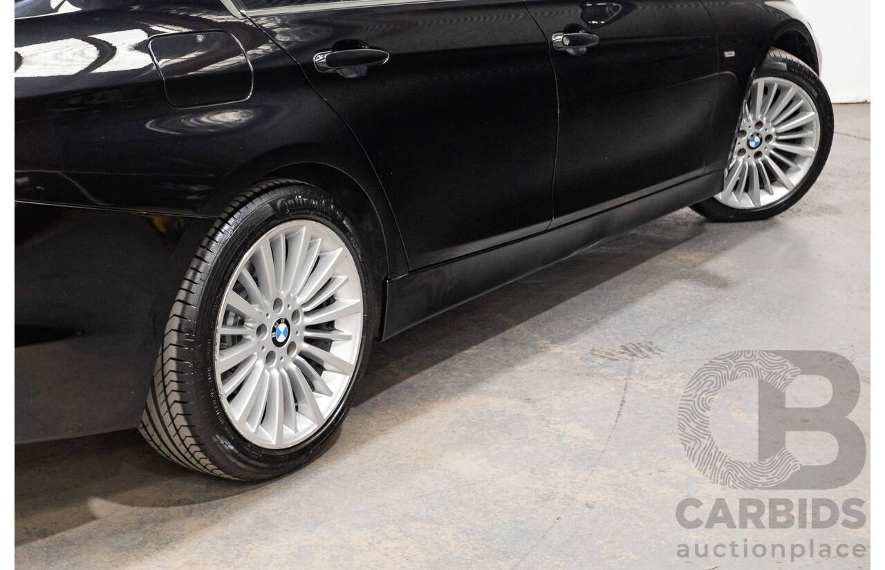 8/2014 BMW 328i Luxury Line F30 MY14 4d Sedan Black Sapphire Metallic Turbo 2.0L