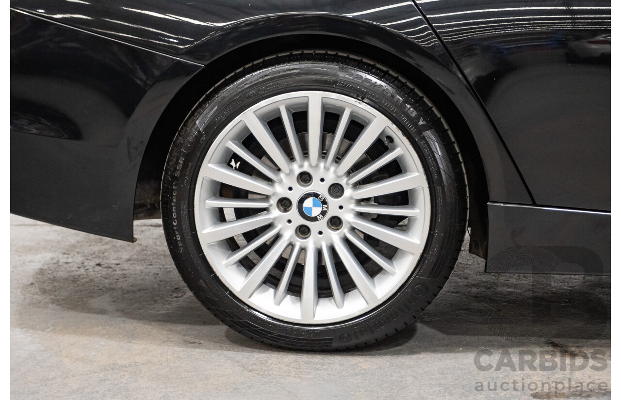 8/2014 BMW 328i Luxury Line F30 MY14 4d Sedan Black Sapphire Metallic Turbo 2.0L
