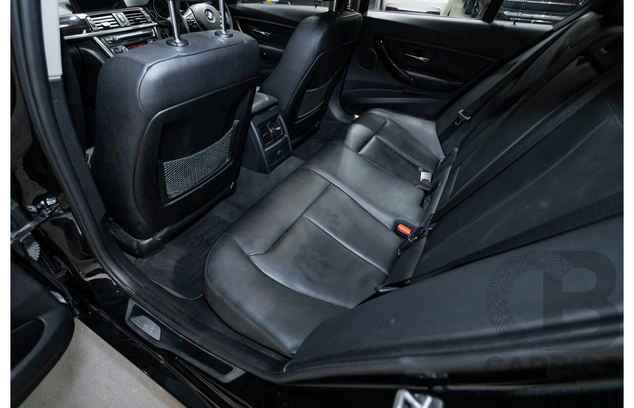 8/2014 BMW 328i Luxury Line F30 MY14 4d Sedan Black Sapphire Metallic Turbo 2.0L
