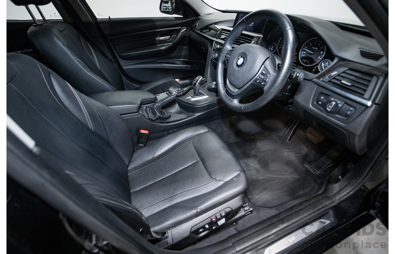 8/2014 BMW 328i Luxury Line F30 MY14 4d Sedan Black Sapphire Metallic Turbo 2.0L