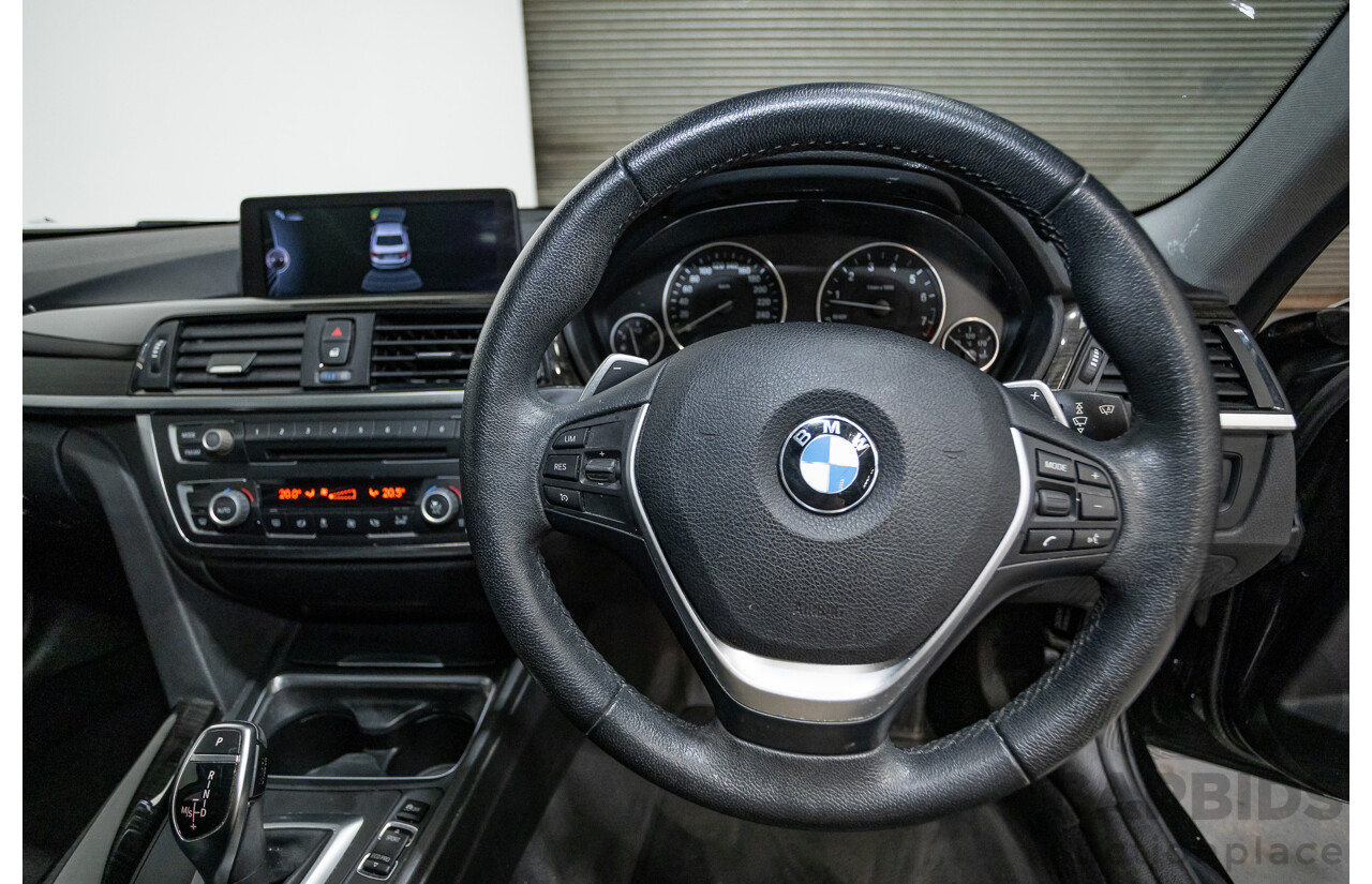 8/2014 BMW 328i Luxury Line F30 MY14 4d Sedan Black Sapphire Metallic Turbo 2.0L